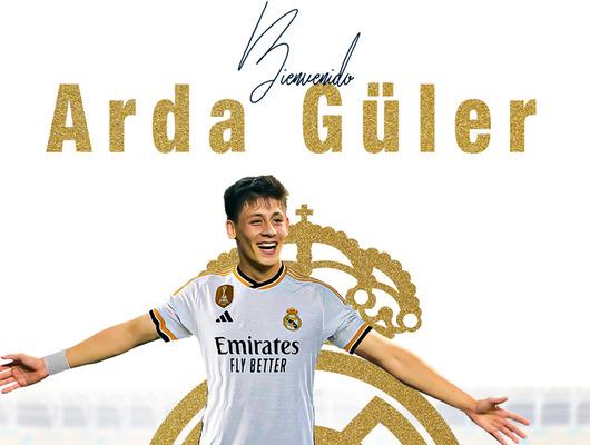 R. Madrid'den Arda Güler için Türkçe paylaşım!