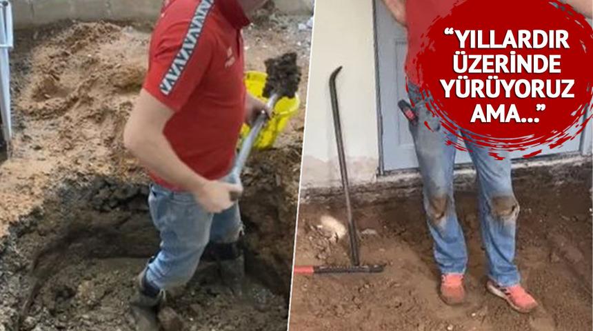 Tadilat sırasında mutfak zeminlerinden öyle bir şey çıktı ki... “Yıllardır üzerinde yürüyormuşuz ama fark etmedik”