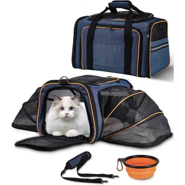 Evcil hayvanları her an yanında taşımak isteyenler için güvenli ve konforlu taşıma çantaları