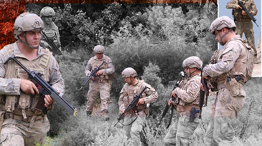 Teçhizatları tam, sayıları 50! Komandolar oraya kamp kurdu, bölgede kuş uçurtmuyorlar