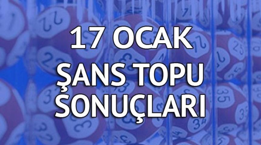 Şans Topu sonuçları 17 Ocak: Ay ortasında Şans Topu heyecanı! (MPİ canlı çekiliş) 