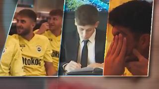 Fenerbahçe'nin yıldızları Arda Güler'in Real Madrid'e imzasını canlı izledi! Genç oyuncu gözyaşlarını tutamadı
