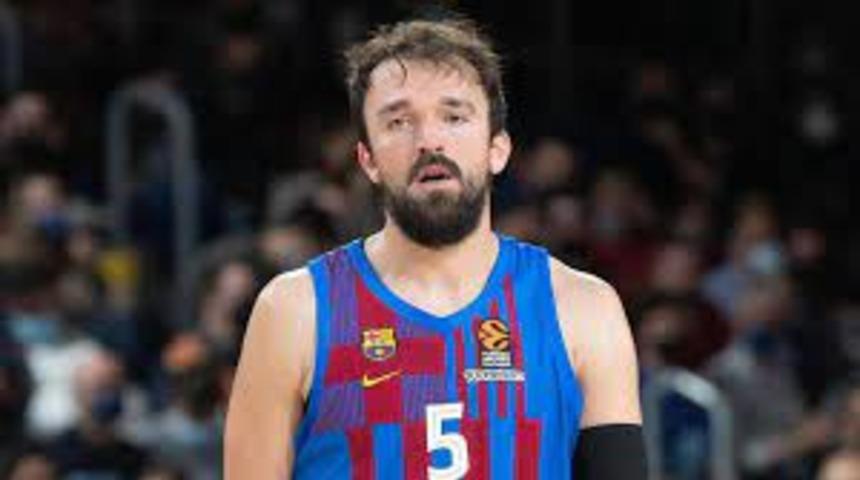 Milli basketbolcu Sertaç Şanlı, Barcelona'ya veda etti