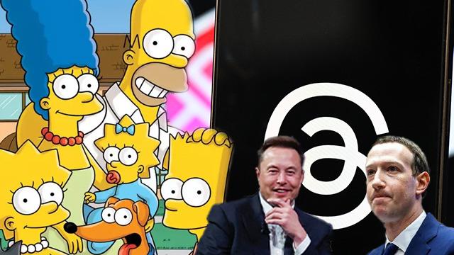 Simpsonlar Threads'i de mi bildi? Sosyal medya çalkalanıyor: O paylaşım ortalığı karıştırdı!