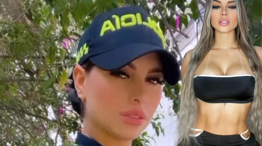 Aslında resmi bir polis memuru! Sosyal medyadaki müstehcen pozları tepki çekti... “Tutuklanması lazım”