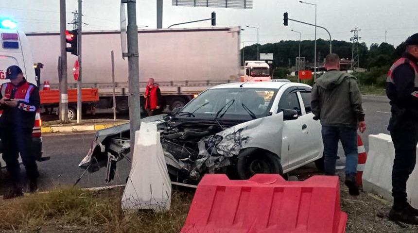 Bolu'da trafik kazası: 2'si çocuk 6 yaralı!