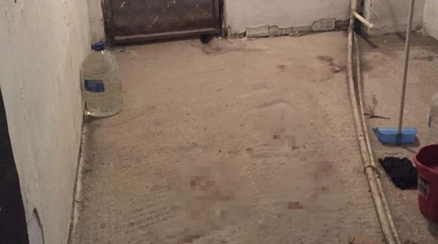 Merdiven boşluğunda cenin par&ccedil;aları bulundu