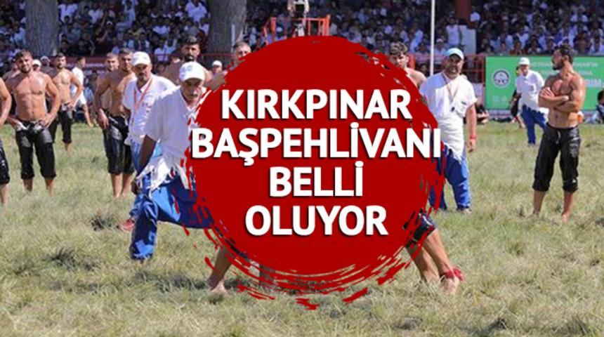 TARİHİ KIRKPINAR YAĞLI GÜREŞLERİ BAŞPEHLİVANI: 662. Kırkpınar Yağlı Güreşleri'nde başpehlivan kim oldu, İsmail Balaban mı, Yusuf Can Zeybek mi?