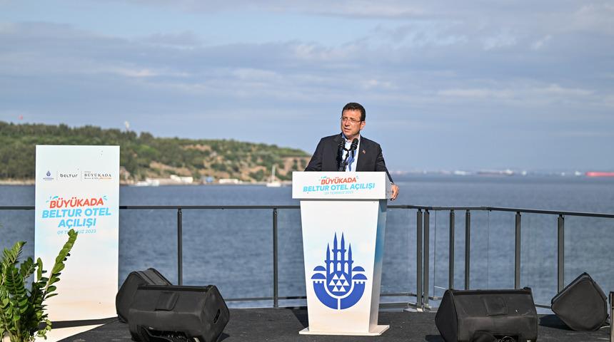 İBB'ye ait Otel Büyükada Resorts-SPA BELTUR törenle açıldı! İmamoğlu: İstanbulluları ve turistleri davet ediyoruz