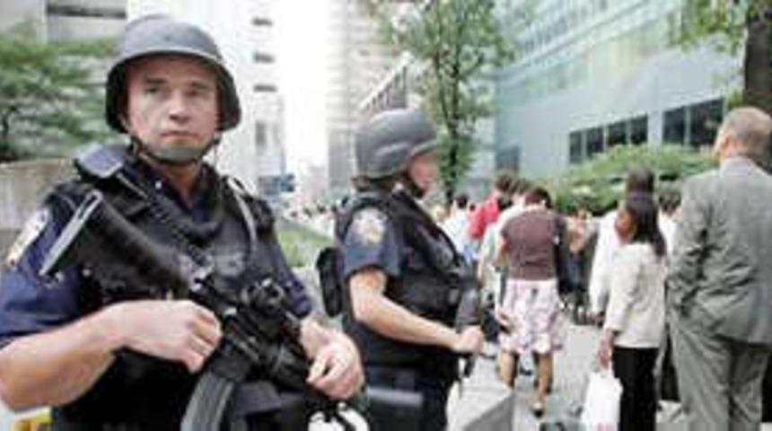 Ter&ouml;r tehdidi d&uuml;şt&uuml;