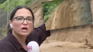 TEM'in İstanbul yönü saatlerdir kapalı! Canlı yayında korku dolu anlar, Habertürk ekibi son anda kurtuldu