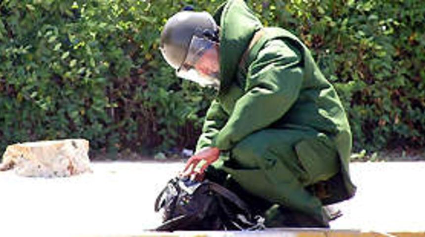 Gebze'de ş&uuml;pheli poşet paniği