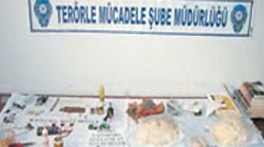 PKK'ya ait malzemeler ele ge&ccedil;irildi