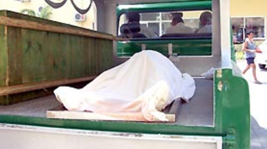 Alman'ın cesedini belediye g&ouml;md&uuml;