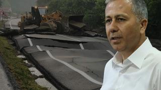 Sel hayatı felç etmişti! Bakan Yerlikaya Zonguldak'ta açıkladı: Bu sevindirici haber