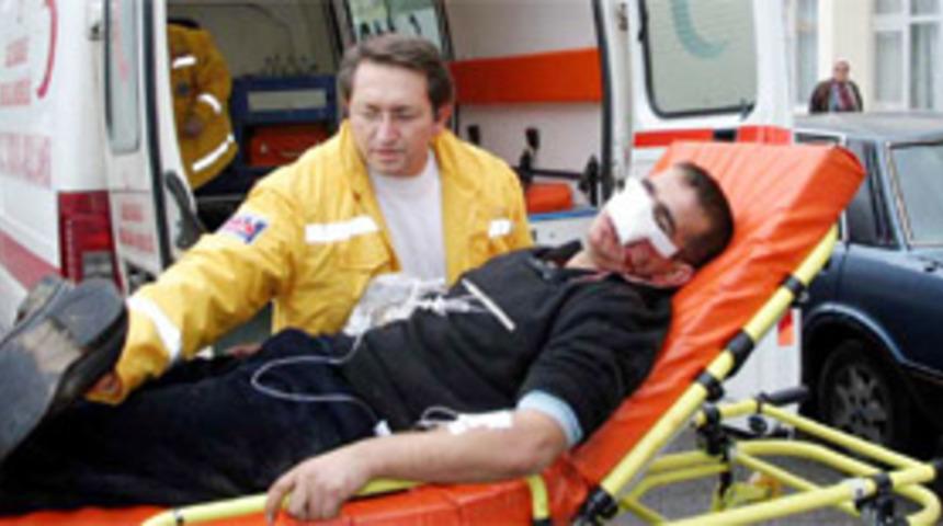 Alacağını istedi, burnundan oldu