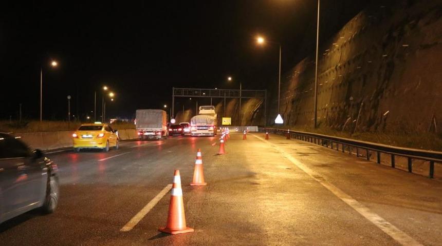 Bolu Dağı Tüneli İstanbul istikameti 30 saatin ardından trafiğe açıldı