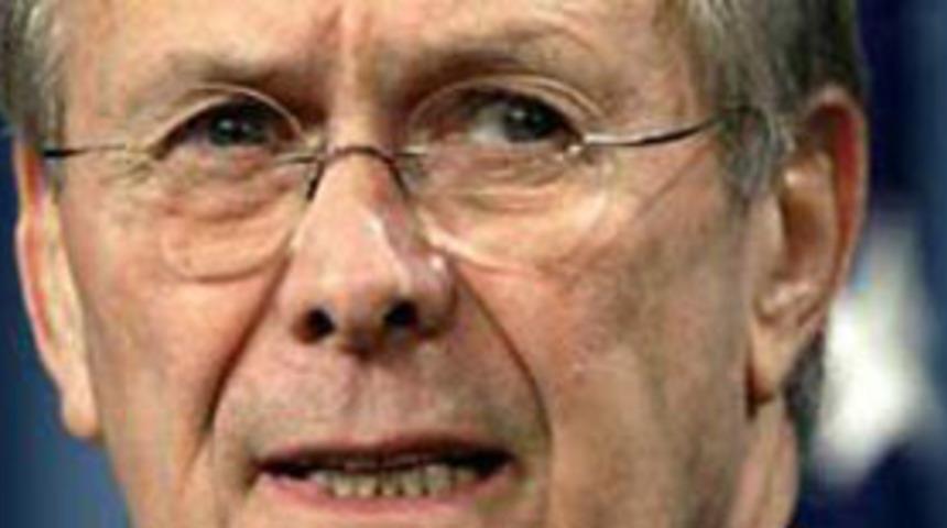 Rumsfeld'in s&uuml;rpriz Irak ziyareti