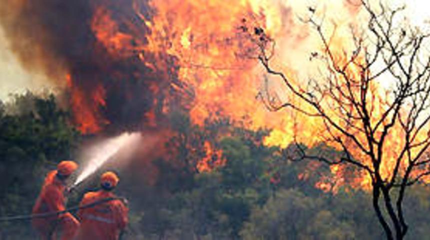 Bodrum alev alev yanıyor