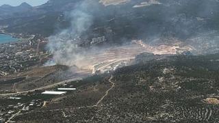 Mersin Silifke'deki makilik alanda orman yangını! 