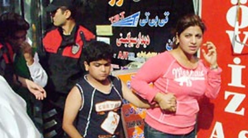 &Ccedil;ocuk savaşı karakolda bitti