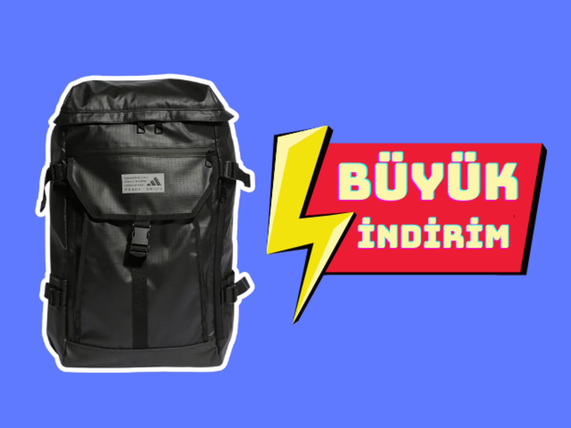 Fiyatı 1384 TL'ye düştü! Adidas'ın sevilen çantasında inanılmaz indirim