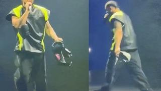Ünlü rapçi Drake'in konserinde bu kez sahneye sütyen fırlatıldı! O anlar sosyal medyada viral oldu