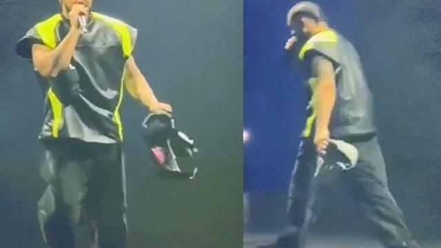 Ünlü rapçi Drake'in konserinde bu kez sahneye sütyen fırlatıldı! O anlar sosyal medyada viral oldu