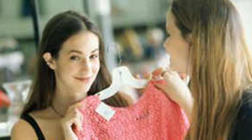 Alışverişte mutluluk var