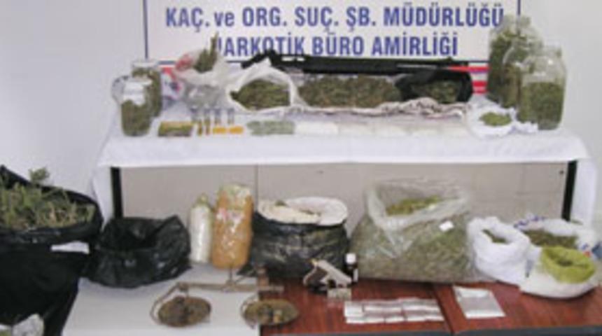Bing&ouml;l'de uyuşturucu operasyonu