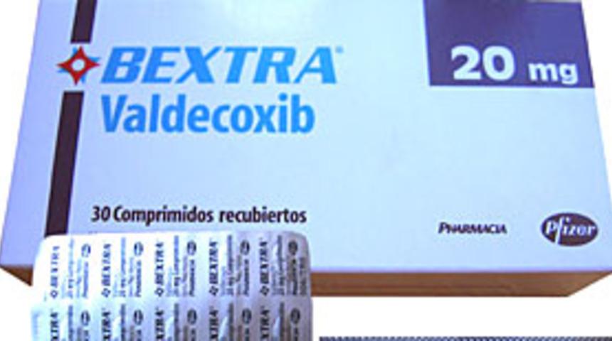 Bextra'nın satışları askıya alındı