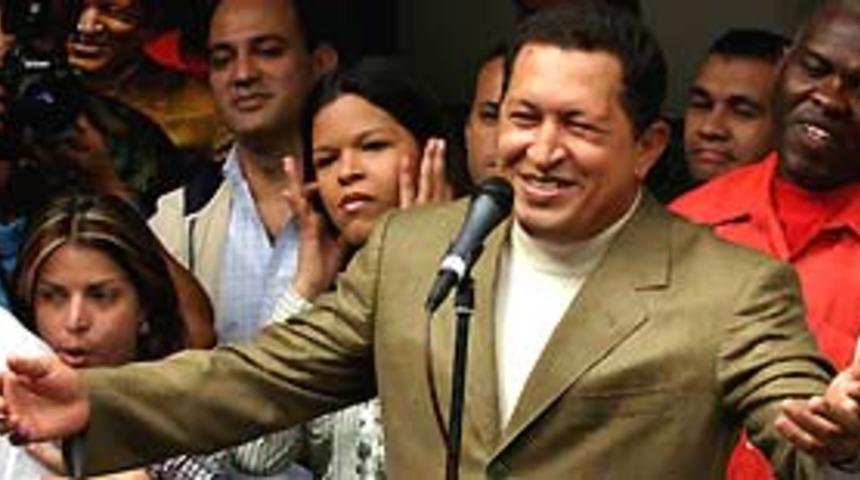 Chavez'den ABD B&uuml;y&uuml;kel&ccedil;isine tehdit