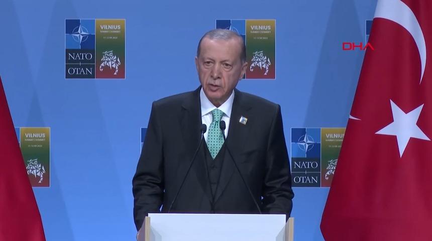 SON DAKİKA | Erdoğan 'NATO zirvesi' sonrası 'Her zamankinden daha umutluyum' diyerek açıkladı: F-16'lar, AB üyeliği, İsveç'in durumu...