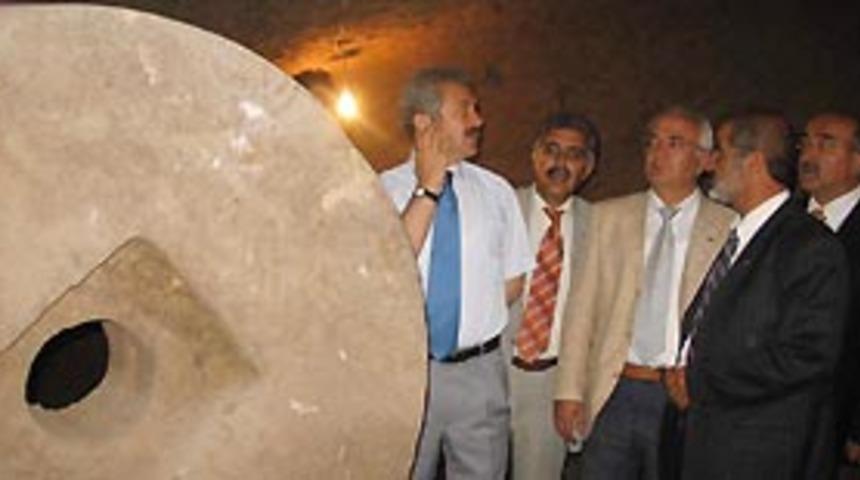 Yeraltında tarihi değirmen bulundu