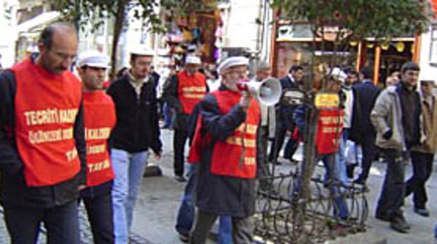 TAYAD eyleminde gerginlik