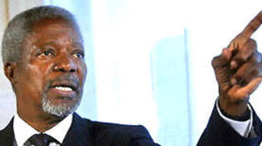 Annan İsrail saldırısını kınadı