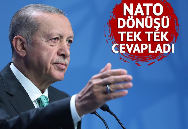 SON DAKİKA | 'Vize serbestisinde mesafe alacağımıza inanıyorum' NATO Zirvesi sonrası Erdoğan'dan dikkat çeken açıklamalar! İsveç, Gümrük Birliği, AB, F-16 satışı...