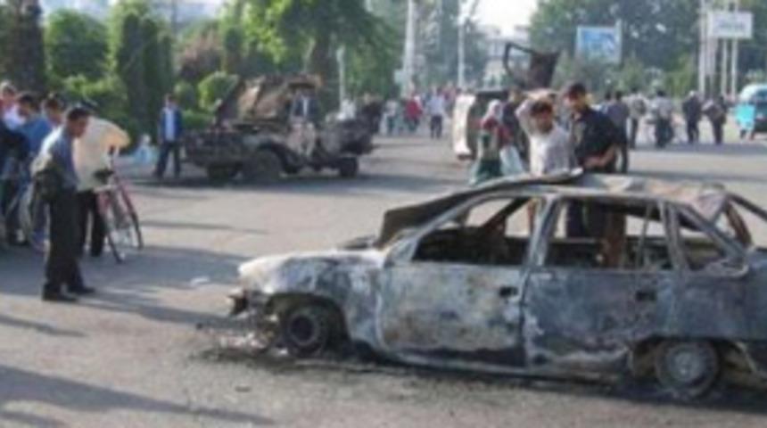 Kırgızistan'da m&uuml;lteciler i&ccedil;in kamp