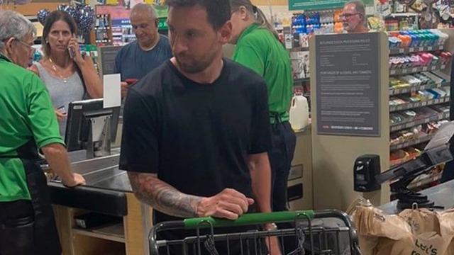 Messi'nin Miami'deki ilk anları olay oldu! Alışveriş yaparken kimse onu tanımadı