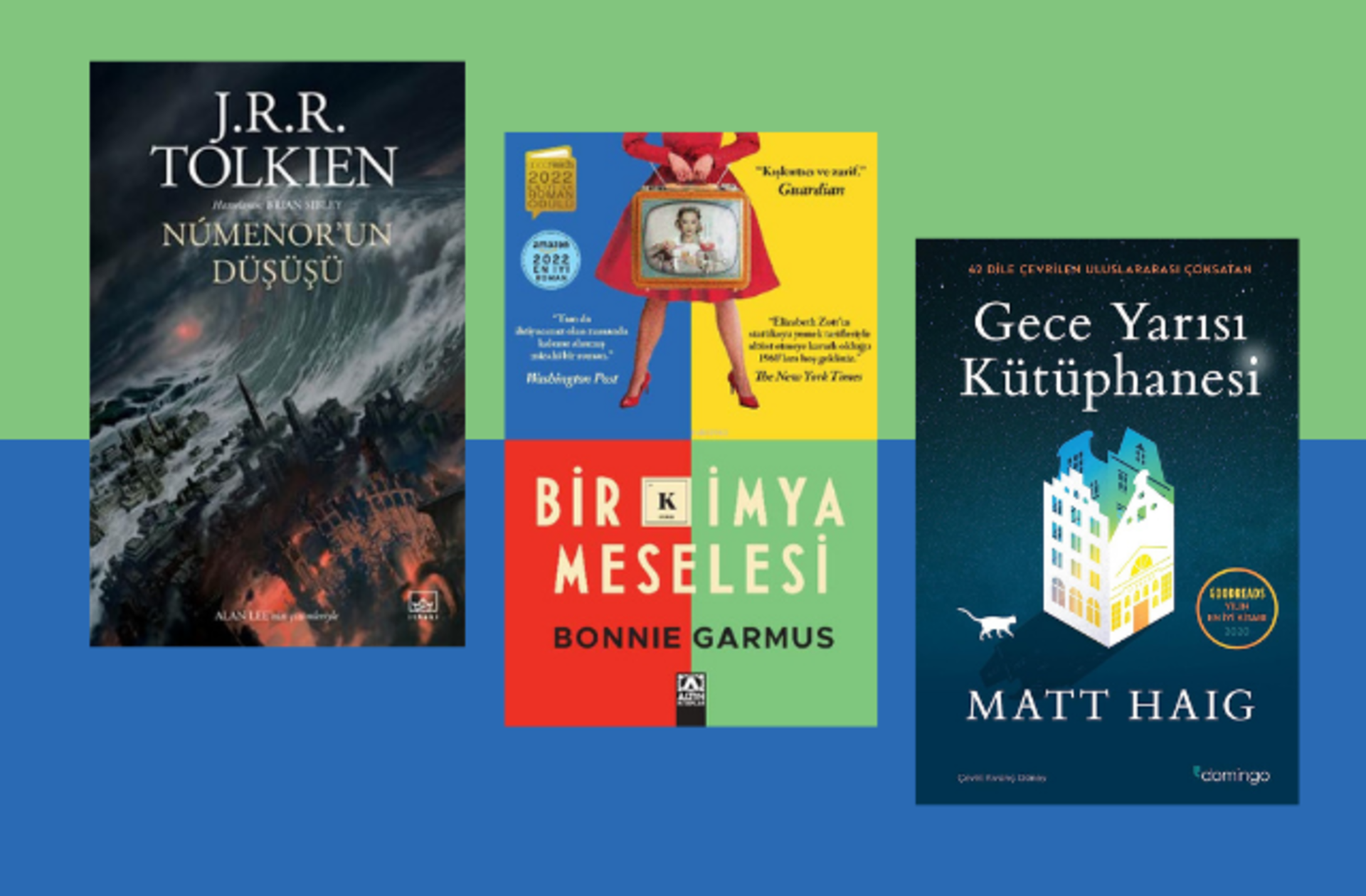 Bu yazı okumaya ayıranlar için en çok satan ve beğenilen kitapları seçtik