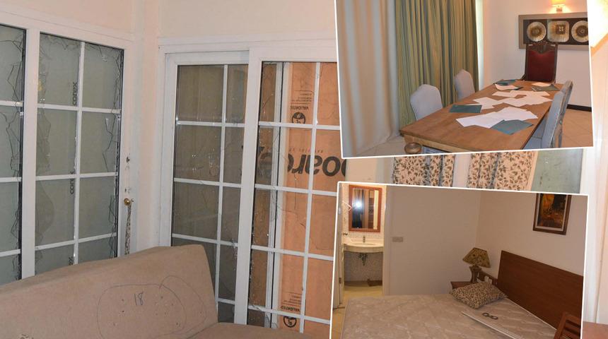 O geceki haliyle korunuyor... Marmaris'teki otelde 15 Temmuz'daki çatışmanın izleri duruyor