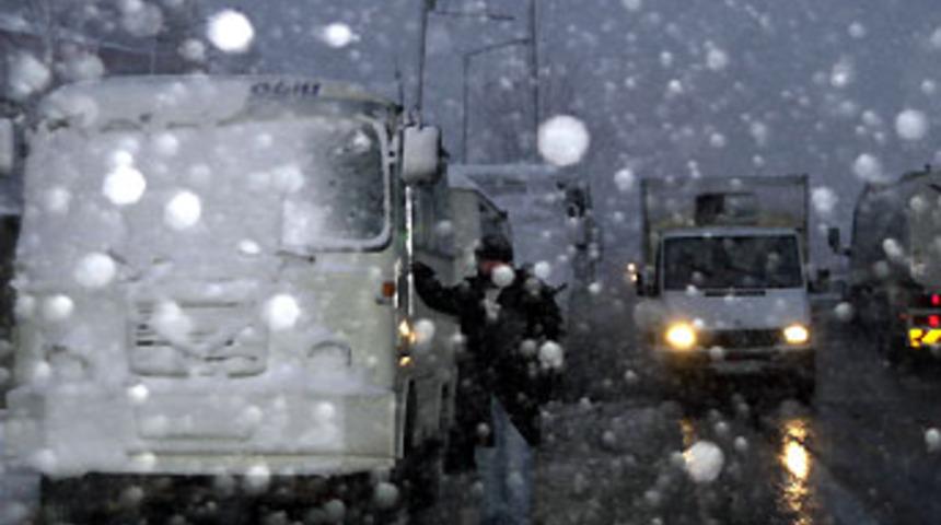 Doğu Karadeniz'de kar yağışı uyarısı