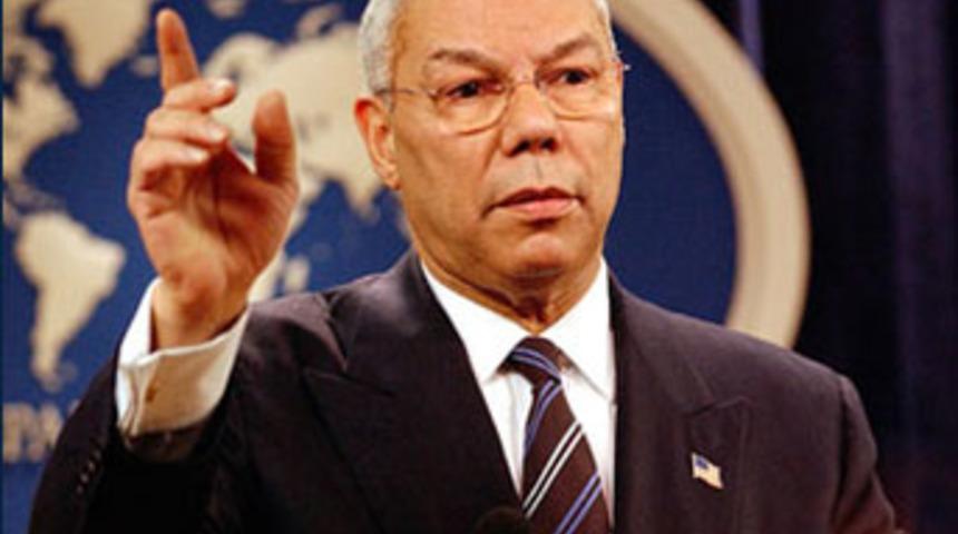 Powell: "Irak'ta yaşanan i&ccedil; savaş"