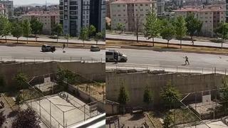 Ankara'nın göbeğinde akılalmaz olay! Çoluğum çocuğum var yapma
