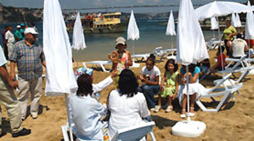 K&uuml;&ccedil;&uuml;ksu Plajı a&ccedil;ılıyor