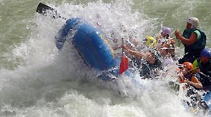Silifke'de rafting heyecanı