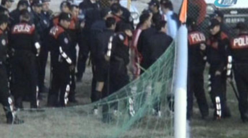 Amat&ouml;r ma&ccedil; olaylı bitti