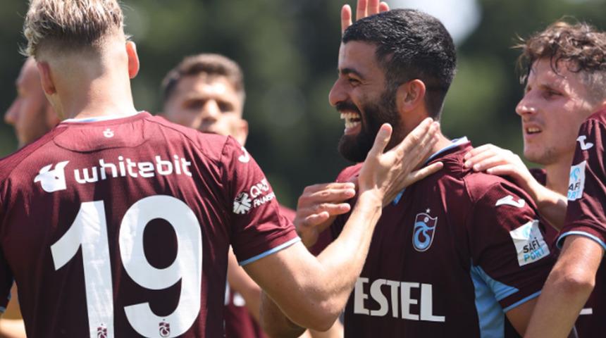 Trabzonspor, hazırlık maçında berabere kaldı!