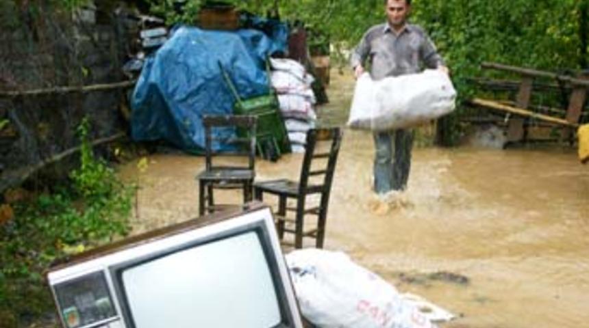 Tunceli'de sel baskını