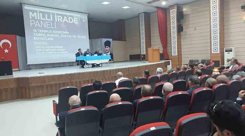 EBYÜ tarafından “15 Temmuz Milli İrade Paneli” düzenlendi